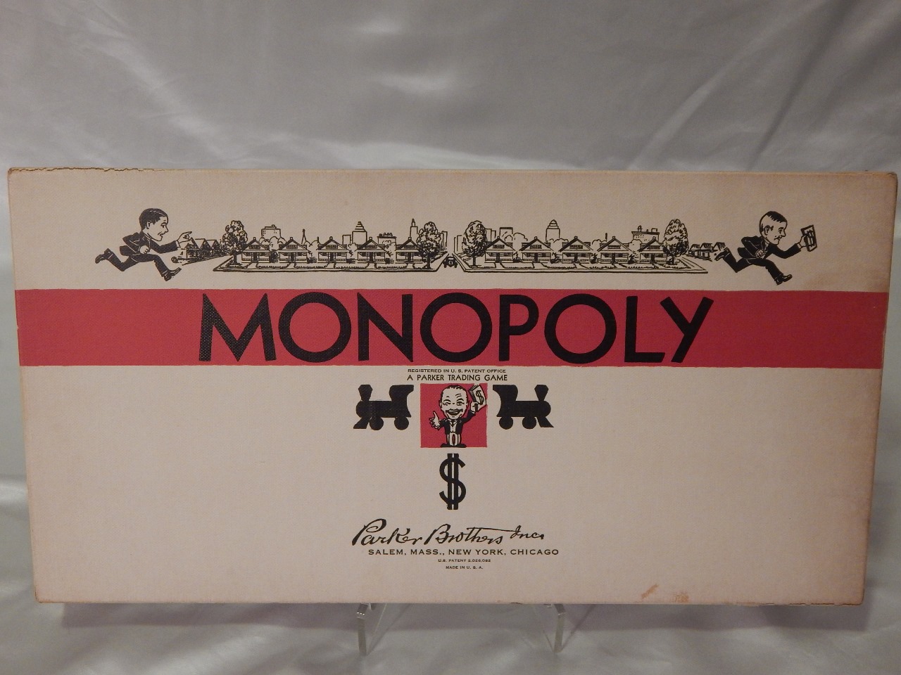 1946 to early 1950s No. 9 US Patent 2,026, 082 Monopoly Game.